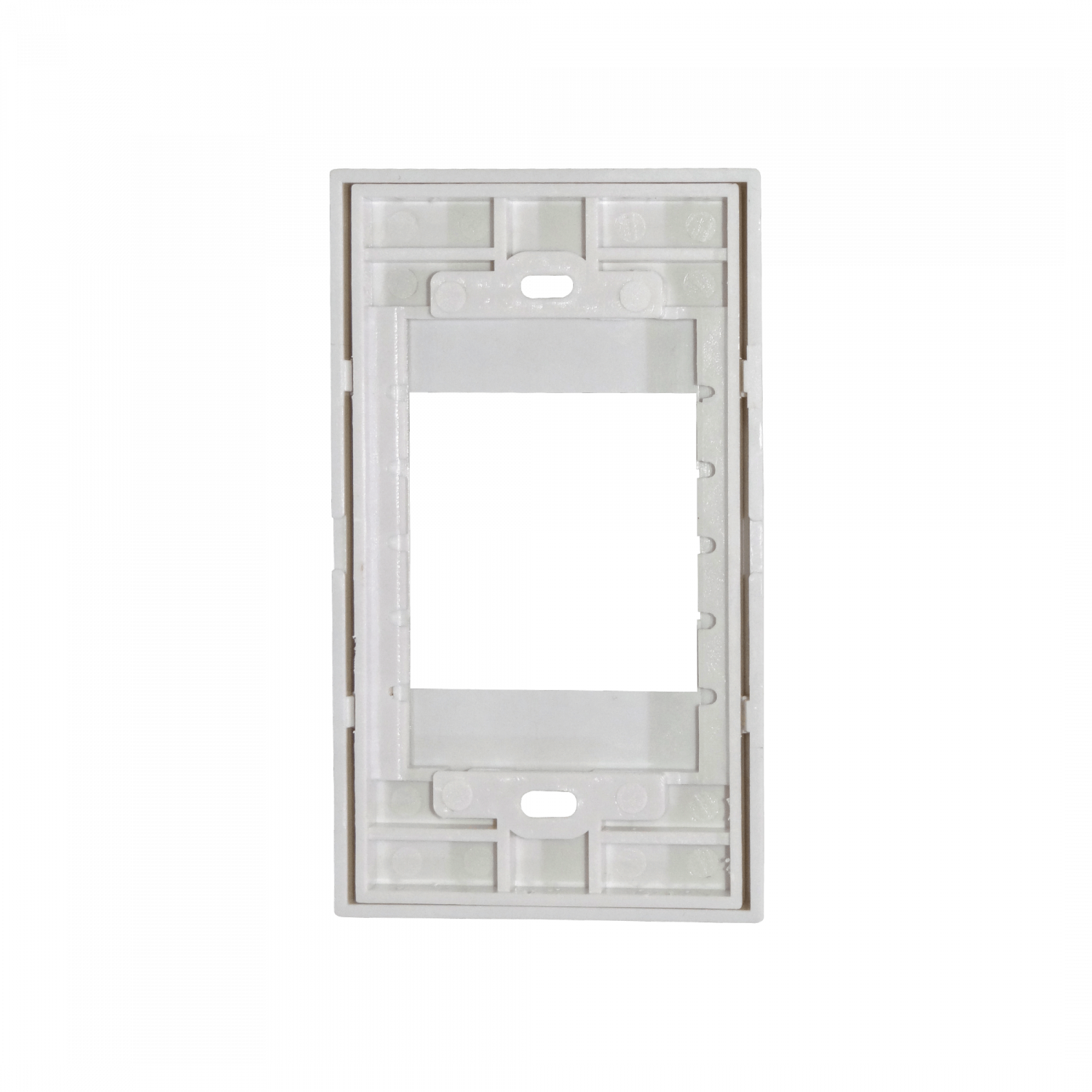 Faceplate Multimedia de 2 Espacios, Placa Mural Blanca, 120x70mm, LY-116 3