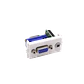 Modulo VGA-HH 3,5mm-HH Audio DB15-Hembra-Hembra DE-15/HH p/FQ1-FQ2-FQ3 - Miniatura 2
