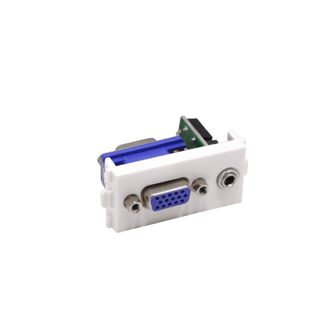 Modulo VGA-HH 3,5mm-HH Audio DB15-Hembra-Hembra DE-15/HH p/FQ1-FQ2-FQ3 2
