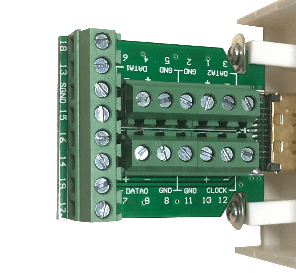 Modulo 1-HDMI Hembra-Regleta-20p para Placa Multimedia FQ1-FQ2-FQ3 1