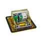 Caja de Piso RST-M3P RJ45 + VGA + 3 RCA Abatible Metálica 103x99x55mm con Tapa 118x120mm - Miniatura 5