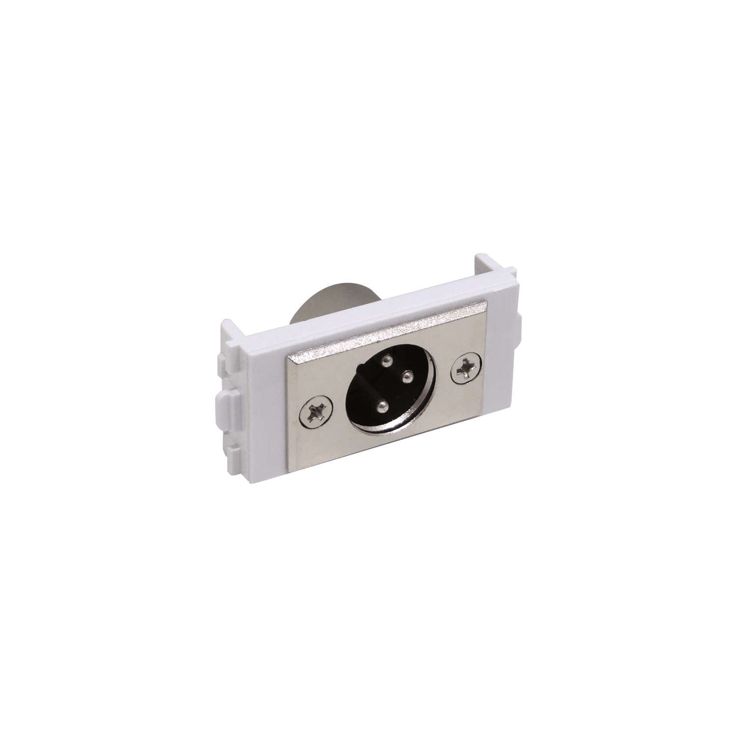 Modulo 1-XLR3-Macho Soldable para Placa Multimedia FQ1-FQ2-FQ3 DMX 1