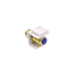 Blanco F-F Oro Coaxial Keystone Copla Union F-H F-H - Miniatura 2
