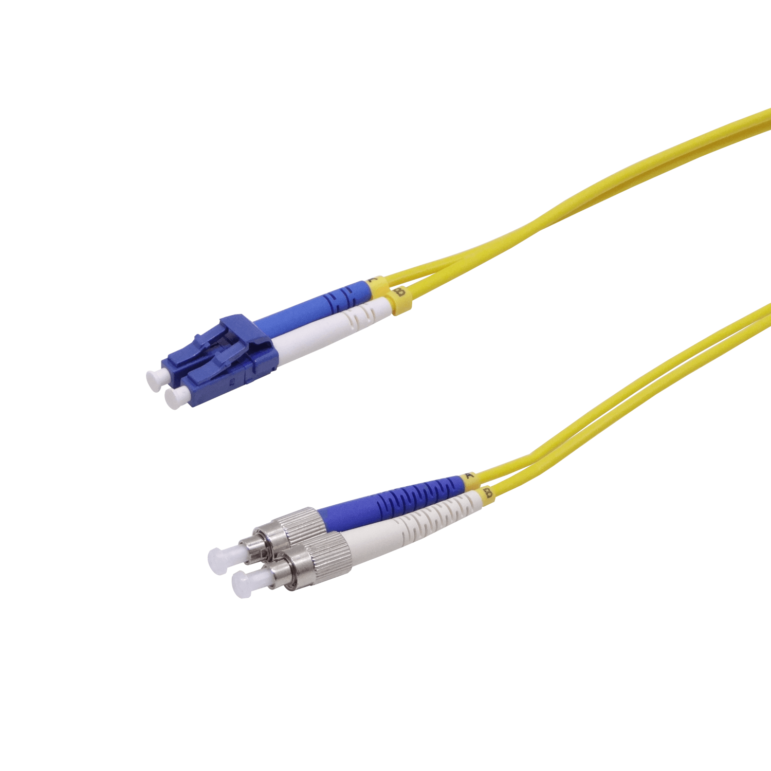 10mt LC-FC MonoModo SM Duplex Jumper Cable Fibra 9/125um LSZH 2