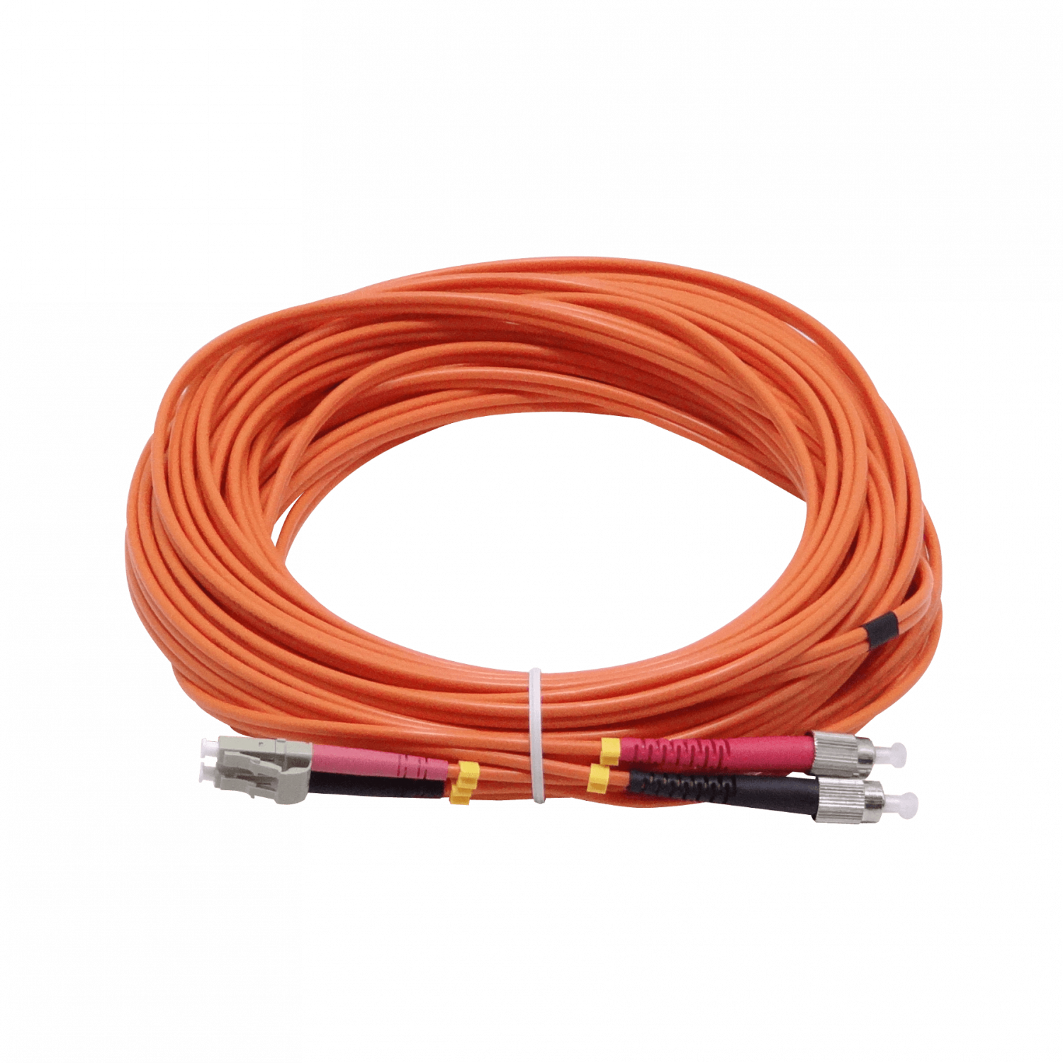 15mt LC-FC OM1 MultiModo MM Duplex Jumper Fibra 62.5/125um LSZH 1