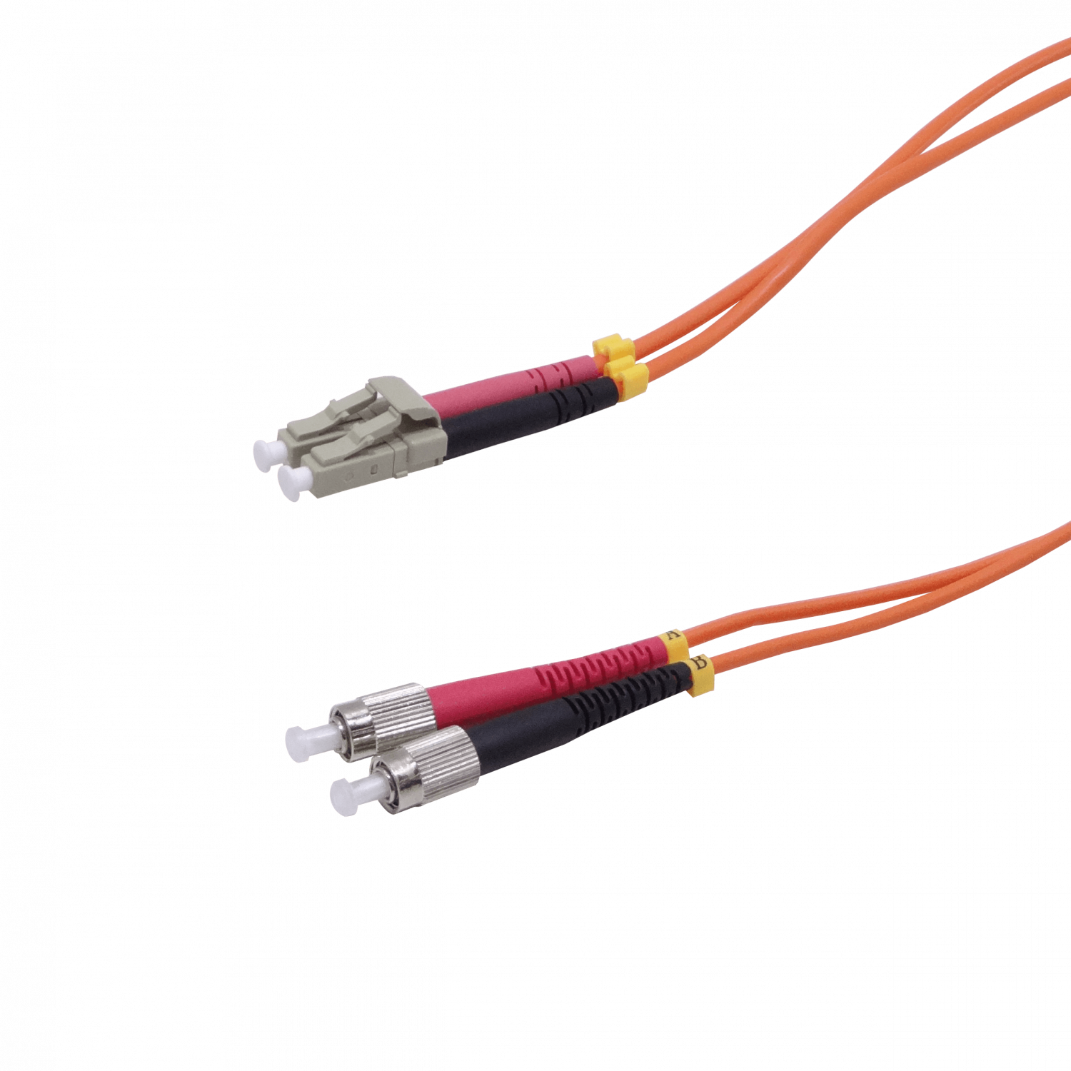 15mt LC-FC OM1 MultiModo MM Duplex Jumper Fibra 62.5/125um LSZH 3