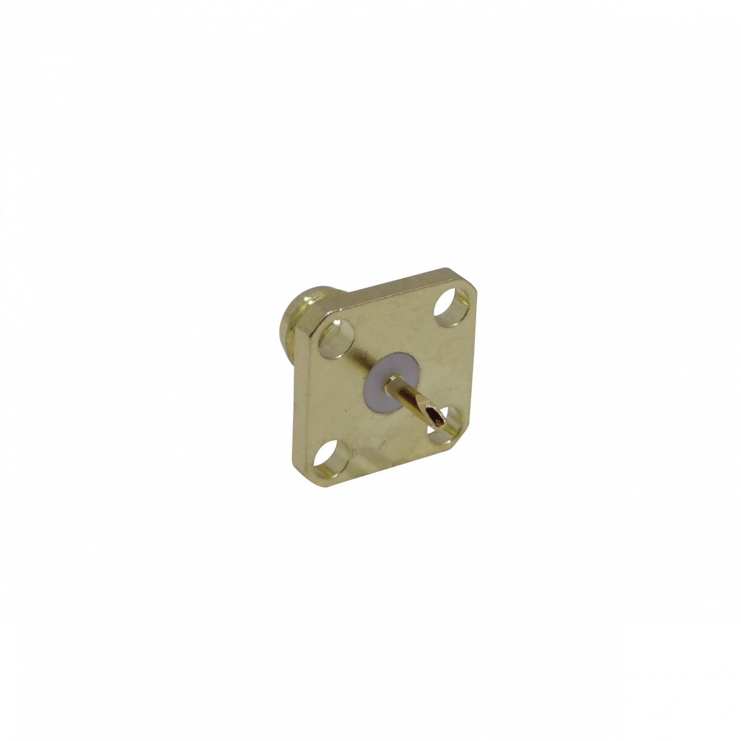 Conector SMA Hembra Chasis 4 Perforaciones Panel Soldable SHC4 1