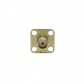 Conector SMA Hembra Chasis 4 Perforaciones Panel Soldable SHC4 - Miniatura 3