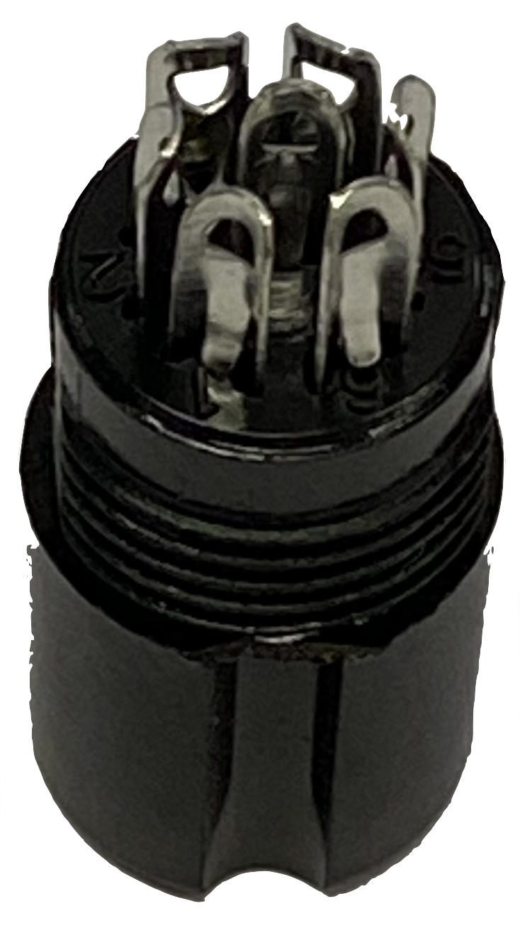 Conector GX12 Hembra Volante de 7 Pines Soldable GX12HV-7 3