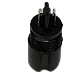 Conector GX12 Hembra Volante de 2 Pines Soldable GX12HV-2 - Miniatura 3