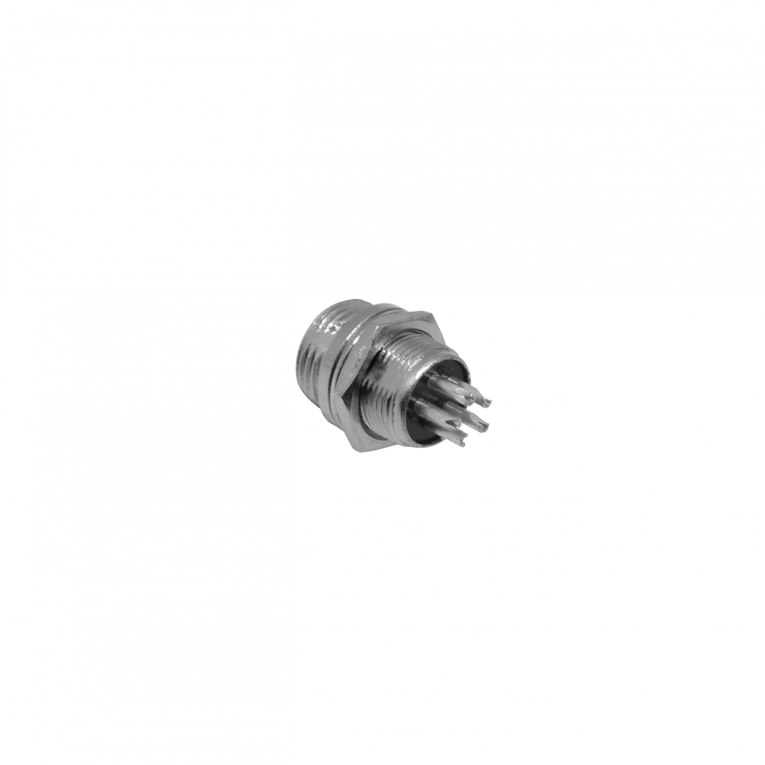 Conector GX12 Macho Chasis de 5 Pines Soldable GX12MC-5 4