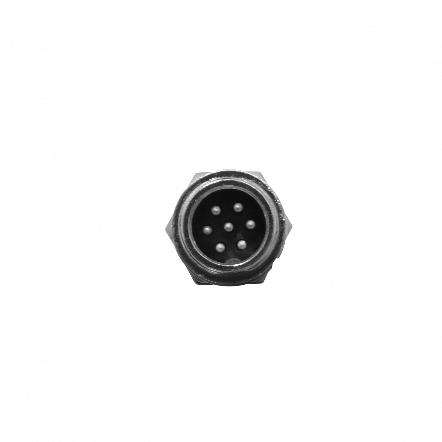Conector GX12 Macho Chasis de 7 Pines Soldable GX12MC-7 3