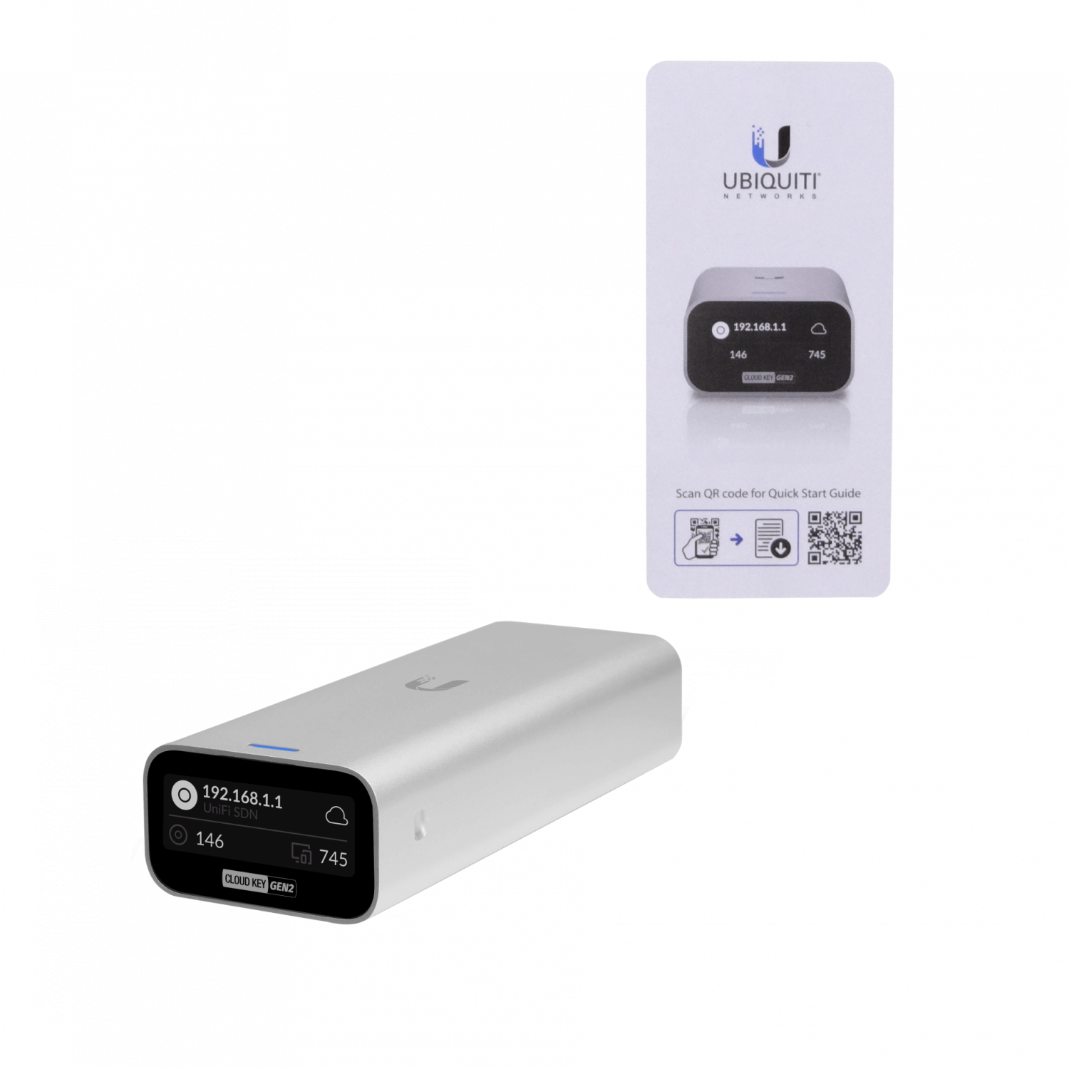 UBIQUITI c/Bateria UniFi Console 1-1000 req-PoE48V-af 1-mSD USB-C 1