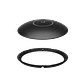 Cubierta Negra Ubiquiti NHD-COVER-BLACK reemplazo frontal U6+/U6-Lite/UAP-nanoHD - Miniatura 3