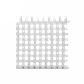 COMB-64. Peine para 8x8 64 Cables UTP/FTP de max-8,5mm Ordenador Manojo Blanco - Miniatura 1