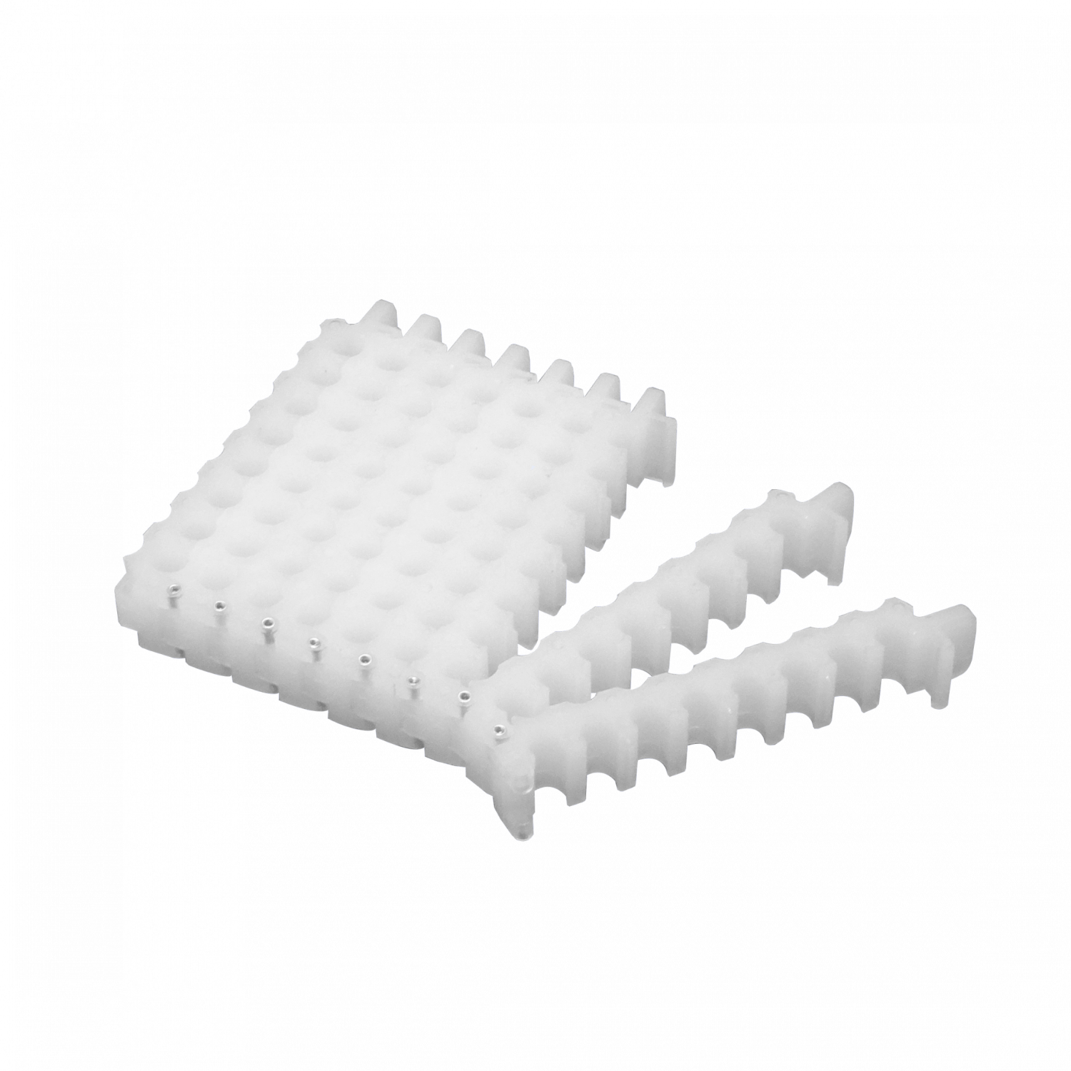 COMB-64. Peine para 8x8 64 Cables UTP/FTP de max-8,5mm Ordenador Manojo Blanco 3