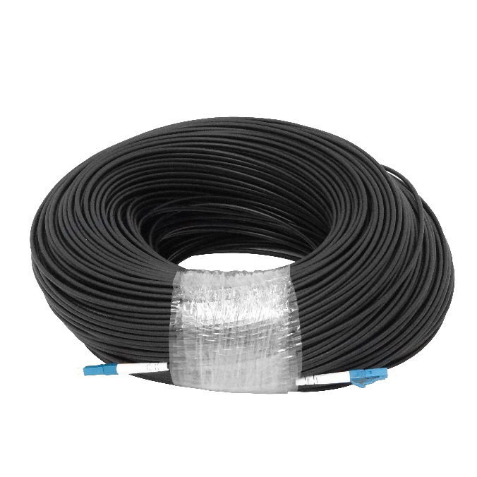 Jumper de Fibra Óptica 200m, LC-LC, Monomodo G657A2, Exterior, 3mm 2