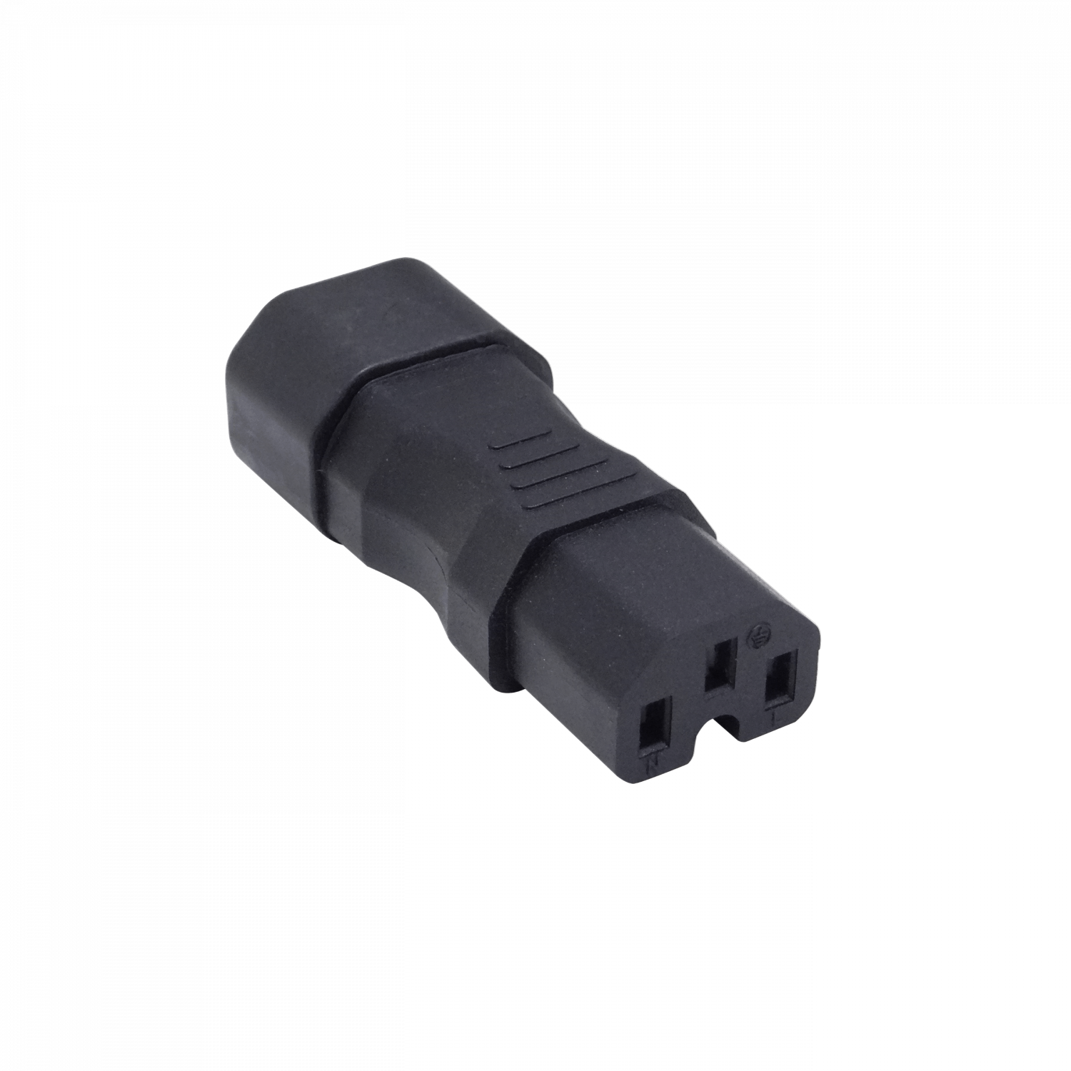 Hembra-C15 Macho-C14 Recto Adaptador Electrico 10A 250V WA-0162 1