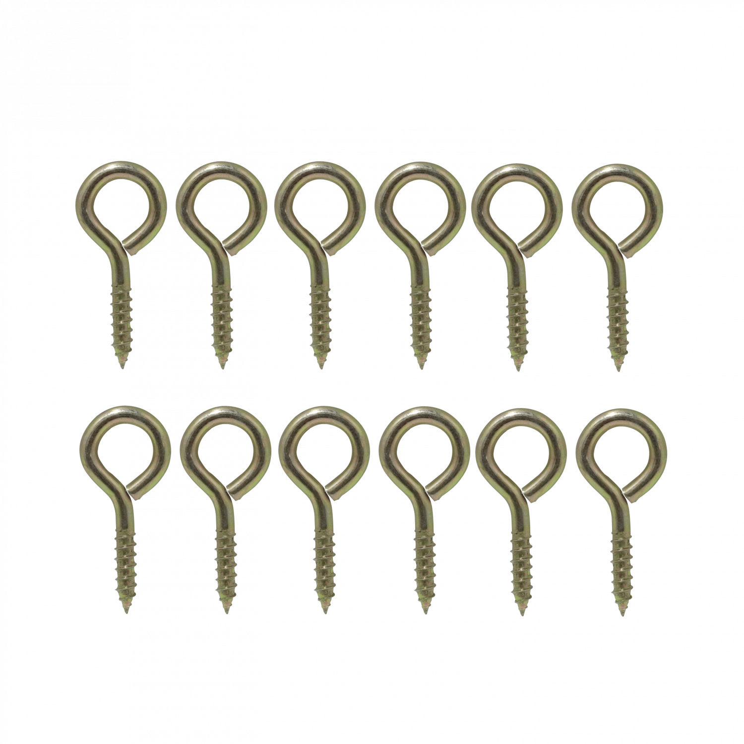 12-unids. 1/2p Hilo-6,5x25mm 27mm-Cancamo-Cerrado 62mm-Largo-Total 2