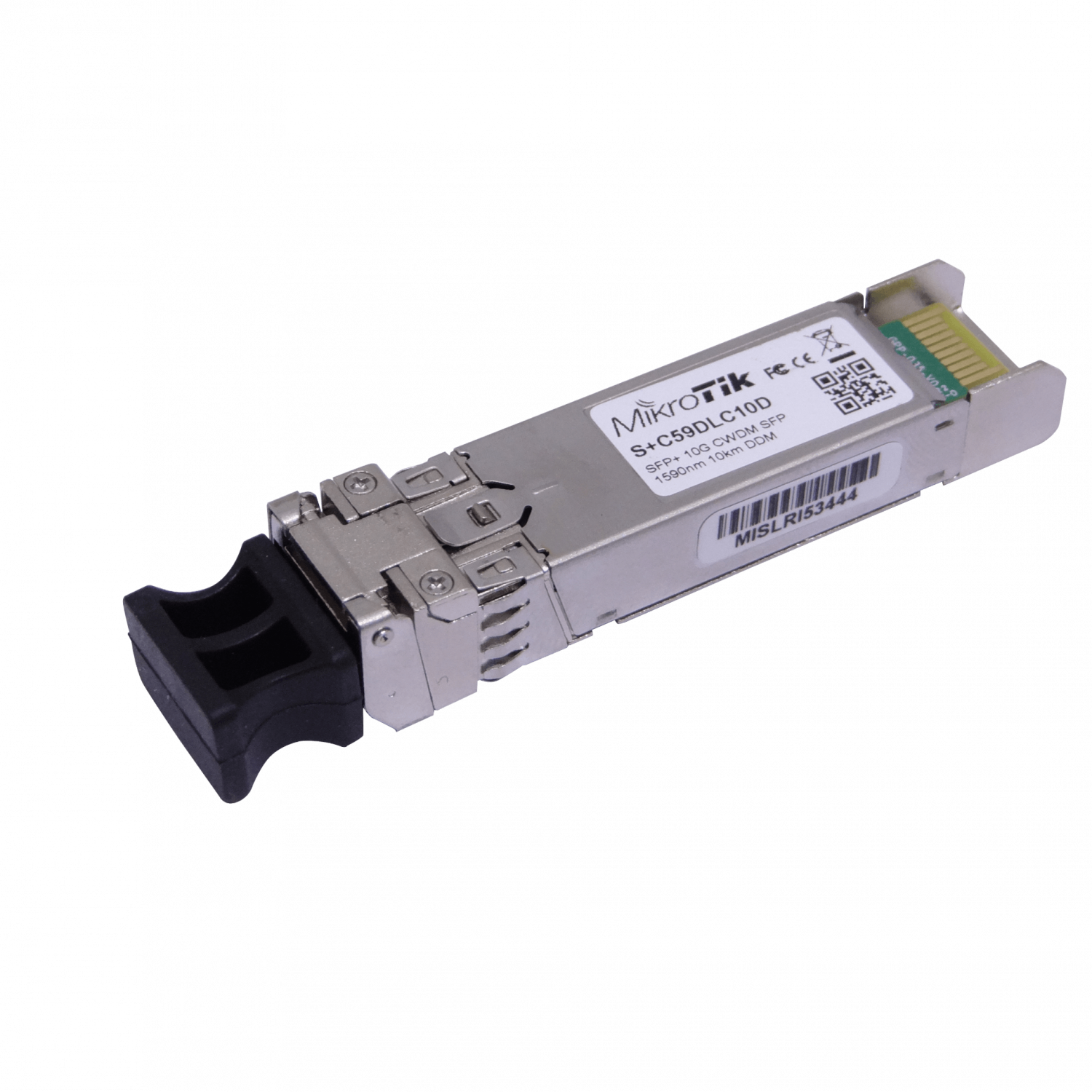 Módulo SFP+ MikroTik 1590nm 10G SM 10km 2-LC DDM CWDM-MUX8A 1