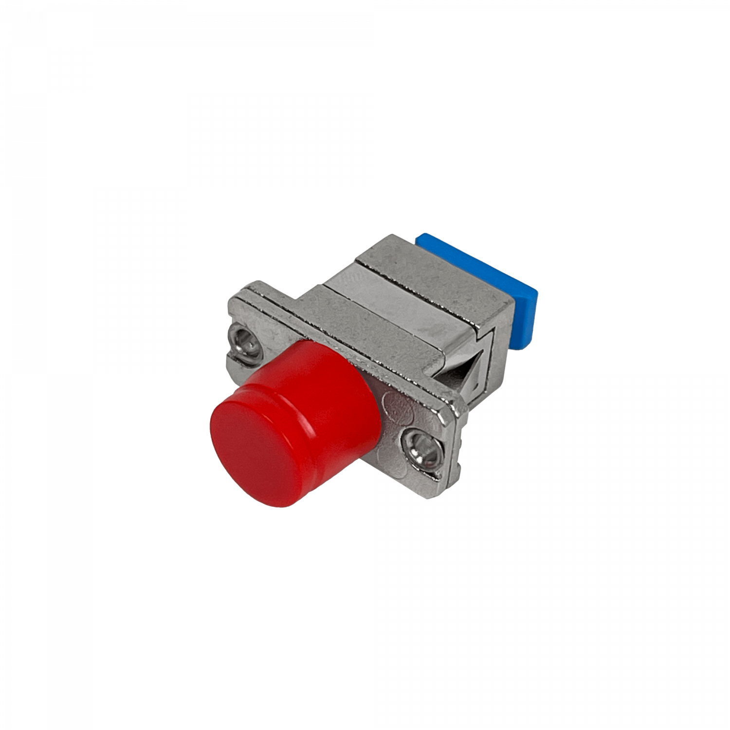 FC-SC Metal SM SX-Simplex Copla p/Fibra Adaptador p/Cabecera-CL/Caja 1