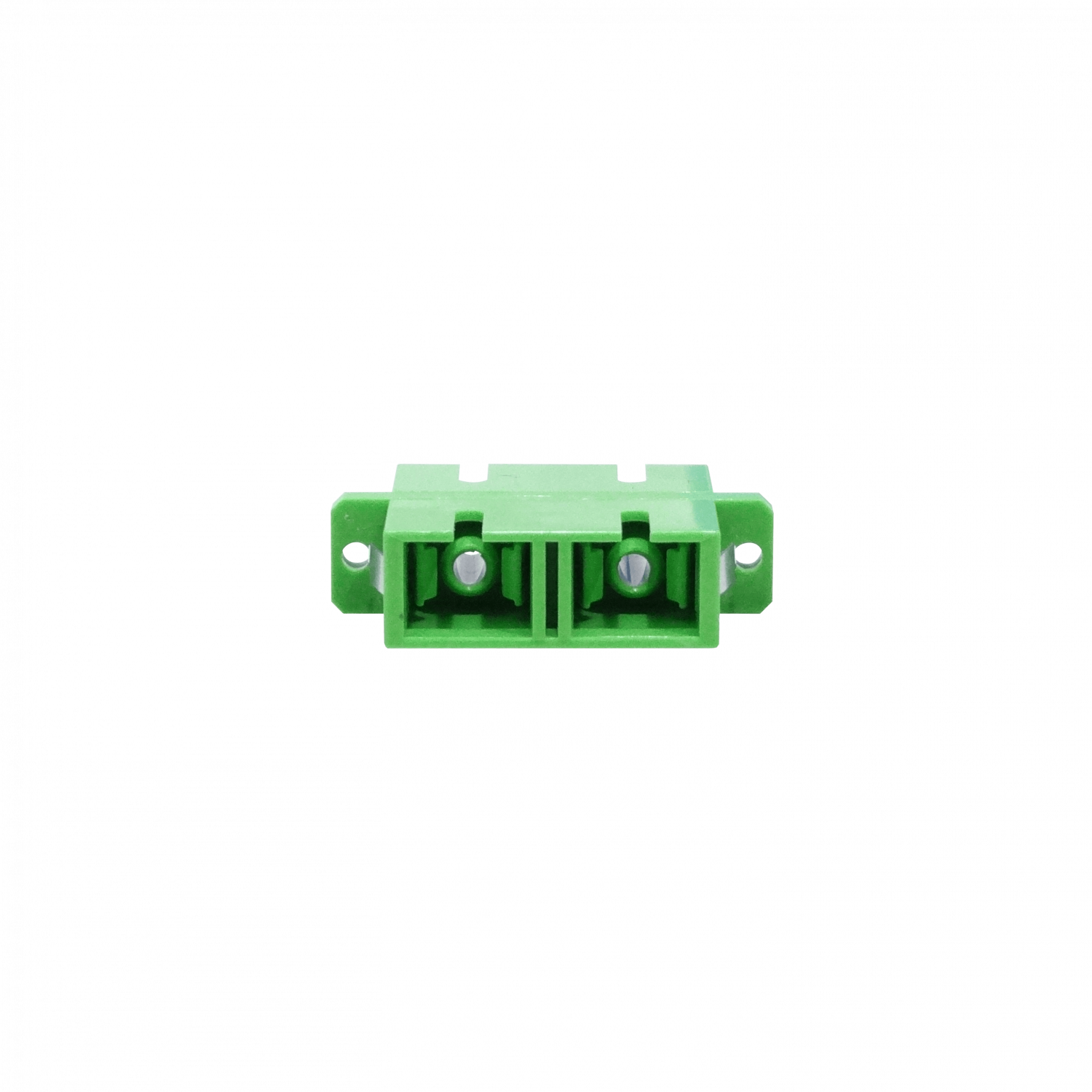 SC-SC Verde/APC SM DX-Duplex Copla Fibra Adaptador p/Cabecera-CL/Caja 2