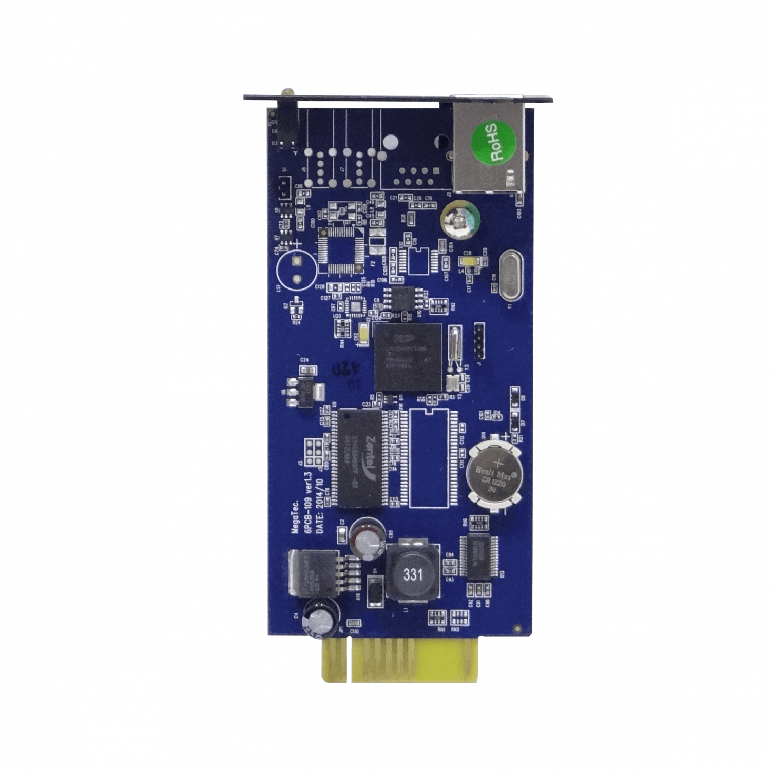 Tarjeta Monitoreo Remoto SNMP UPS Trifásica LAN IP 1-100 NetAgent9 4