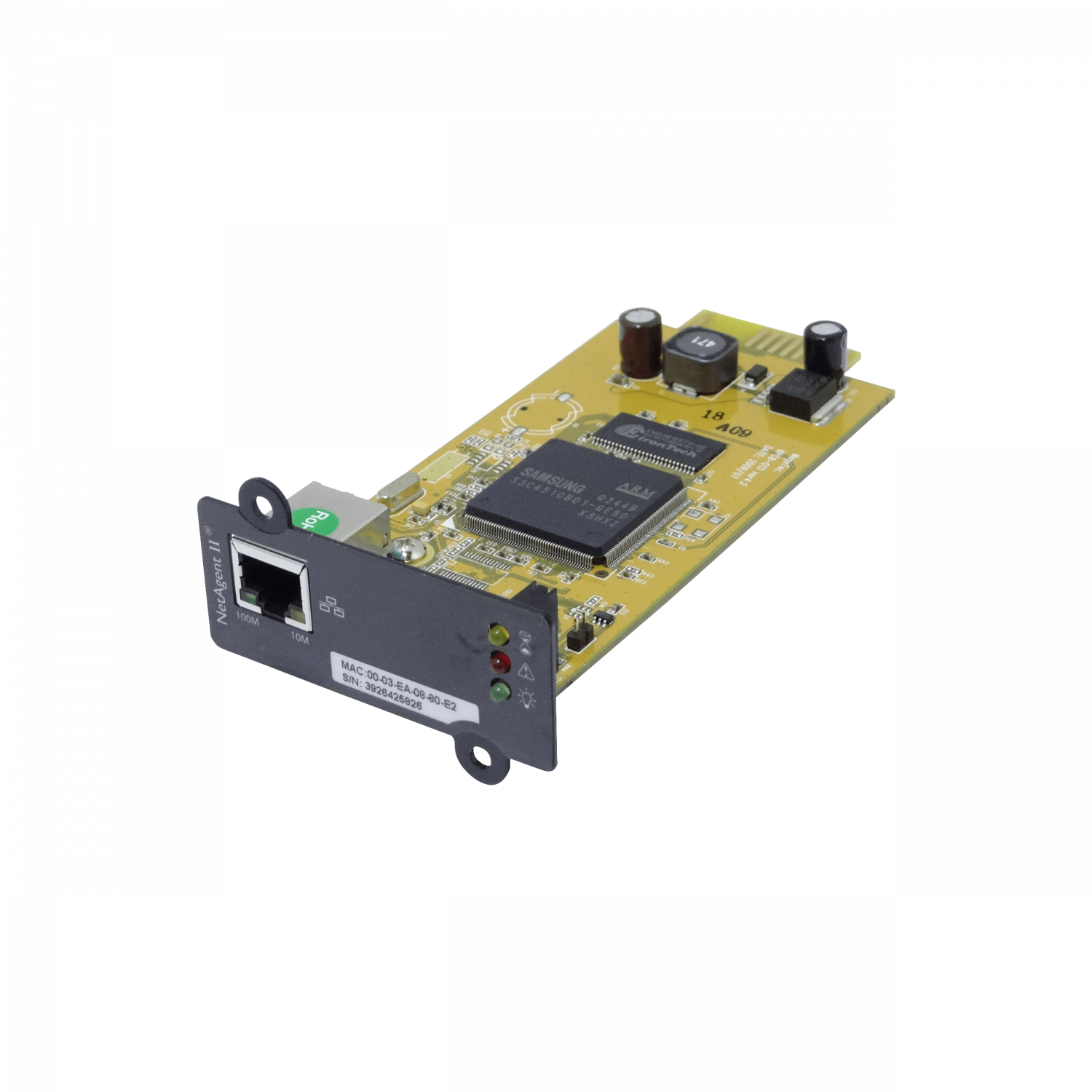 Tarjeta Monitoreo Remoto SNMP UPS Trifásica LAN IP 1-100 NetAgent9 7