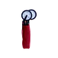 Carro Arrastre Manual Metal Tela-Rojo Plegable 4-Ruedas 70kg - Miniatura 3