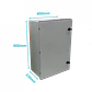 Tablero poliester Tibox TIP-64 600x400x230mm estanco gris IP65 con placa< - Miniatura 3