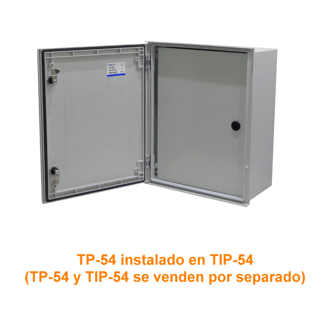 Contrapuerta Tibox TP-54 463x345mm metalica para gabinete 500x400 1