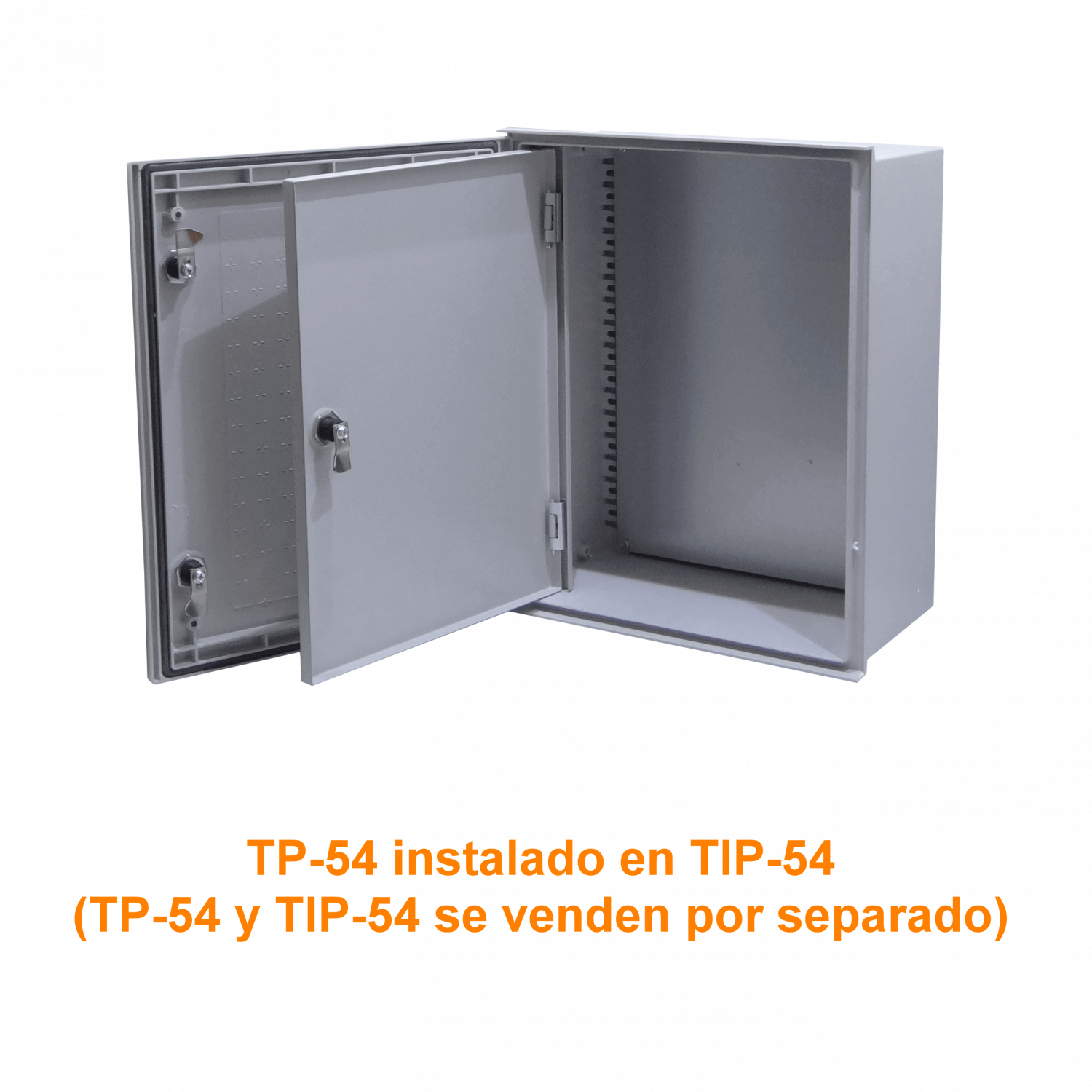 Contrapuerta Tibox TP-54 463x345mm metalica para gabinete 500x400 3