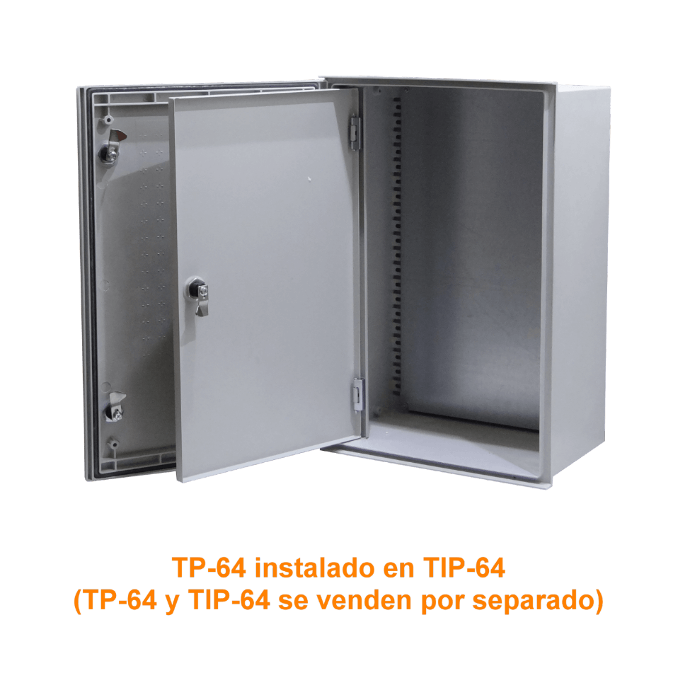 Contrapuerta Tibox TP-64 564x345mm metalica para gabinete 600x400 2