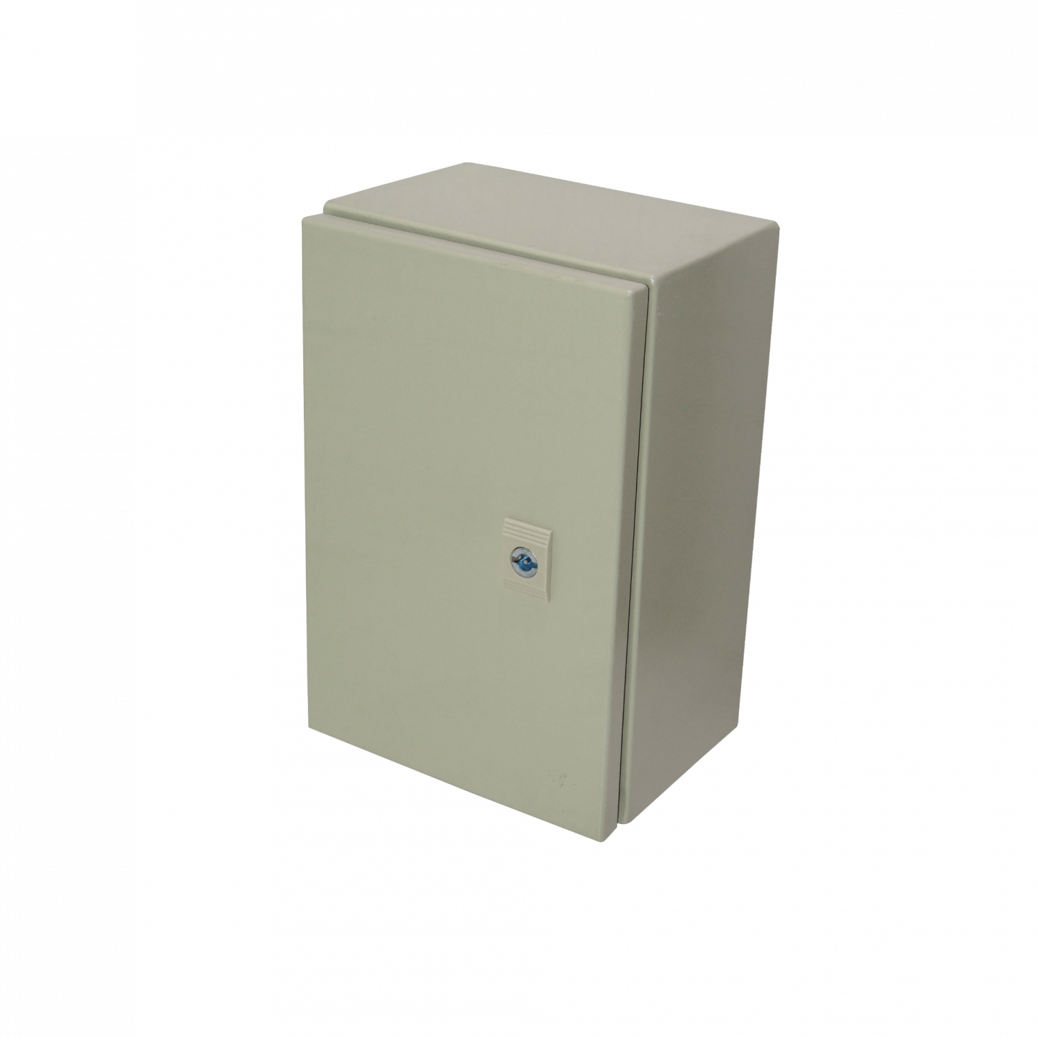 Caja metalica Tibox ST2-315 300x200x150mm 1 chapa IP66 beige con placa 3
