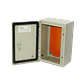Caja metalica Tibox ST2-315 300x200x150mm 1 chapa IP66 beige con placa - Miniatura 6