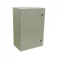 Caja metalica Tibox ST4-625 600x400x250mm 2 chapas IP66 beige con placa - Miniatura 1