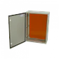 Caja metalica Tibox ST5-725 700x500x250mm 2 chapas IP66 beige con placa - Miniatura 1