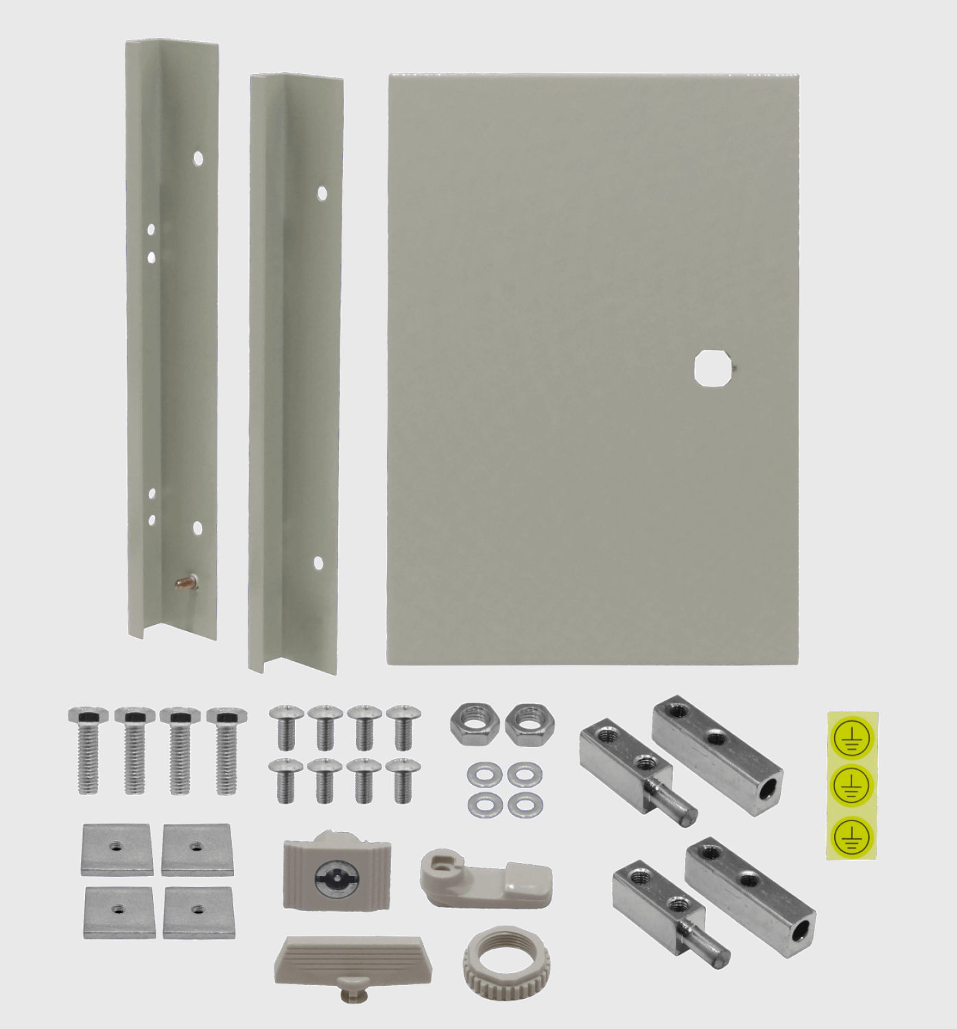 Contratapa Tibox STI-43 400x300mm para tablero ST3-420 tapa interior abatible 2