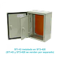 Contratapa Tibox STI-43 400x300mm para tablero ST3-420 tapa interior abatible - Miniatura 3
