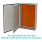 Contratapa Tibox STI-128 1200x800mm para tablero ST8-1230 tapa interior abatible - Miniatura 1