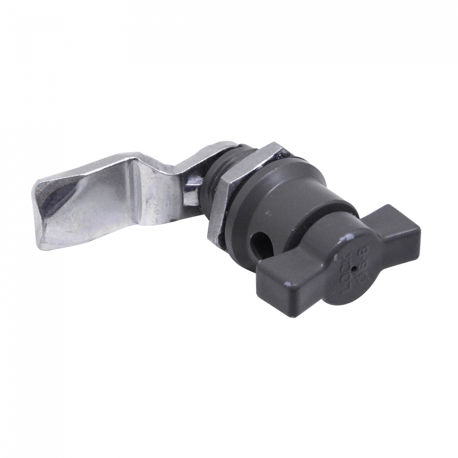 Chapa porta candado Tibox MS772 para tablero M22 hex 27mm 1