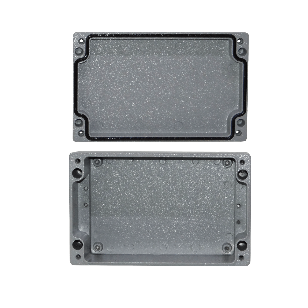 Caja 160x100x60mm IP66 Aluminio Grueso 4-Tornillos 3