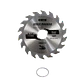 Disco de Corte UYUSTOOLS para Sierra de Madera, 115mm, 18T, 22.2mm, Carburo DMA115 - Miniatura 2