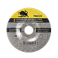 115mm 6mm 22,23mm Disco Desbaste Metal 13300rpm 80m/s - Miniatura 4