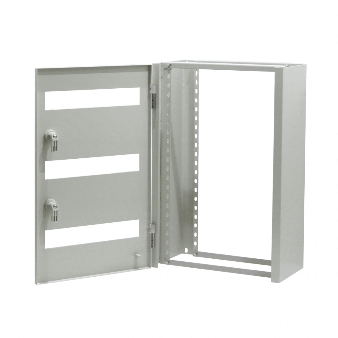 Chasis interno Tibox ST-625 543x327mm con 3 riel din 33cm para tablero ST4-625 1