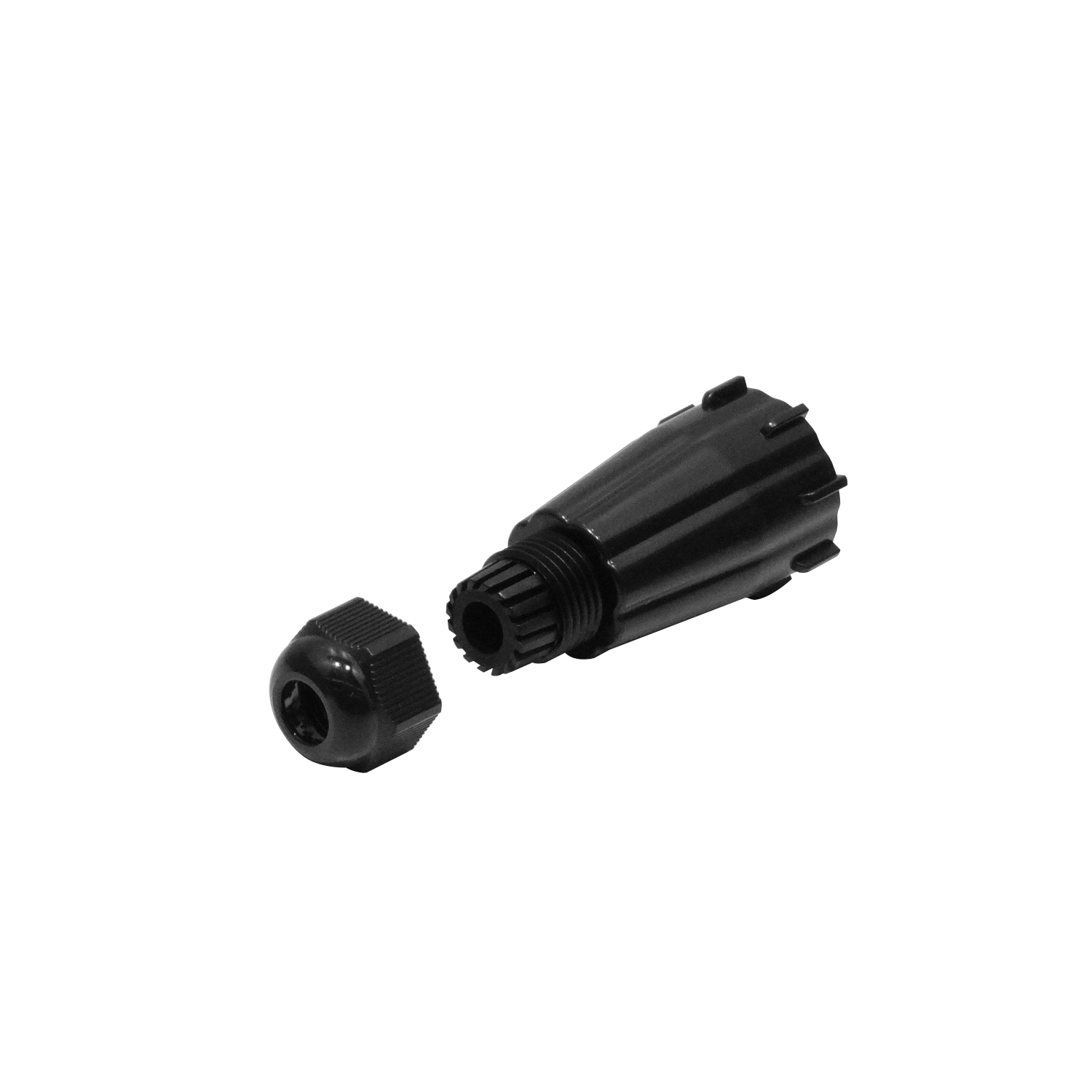 Capuchón Industrial TRIMERX, Negro, Rígido, Compatible con KP6IT 1
