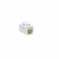 Blanco Cat5e UTP Copla RJ45-RJ45 Keystone Feedthrough - Miniatura 1