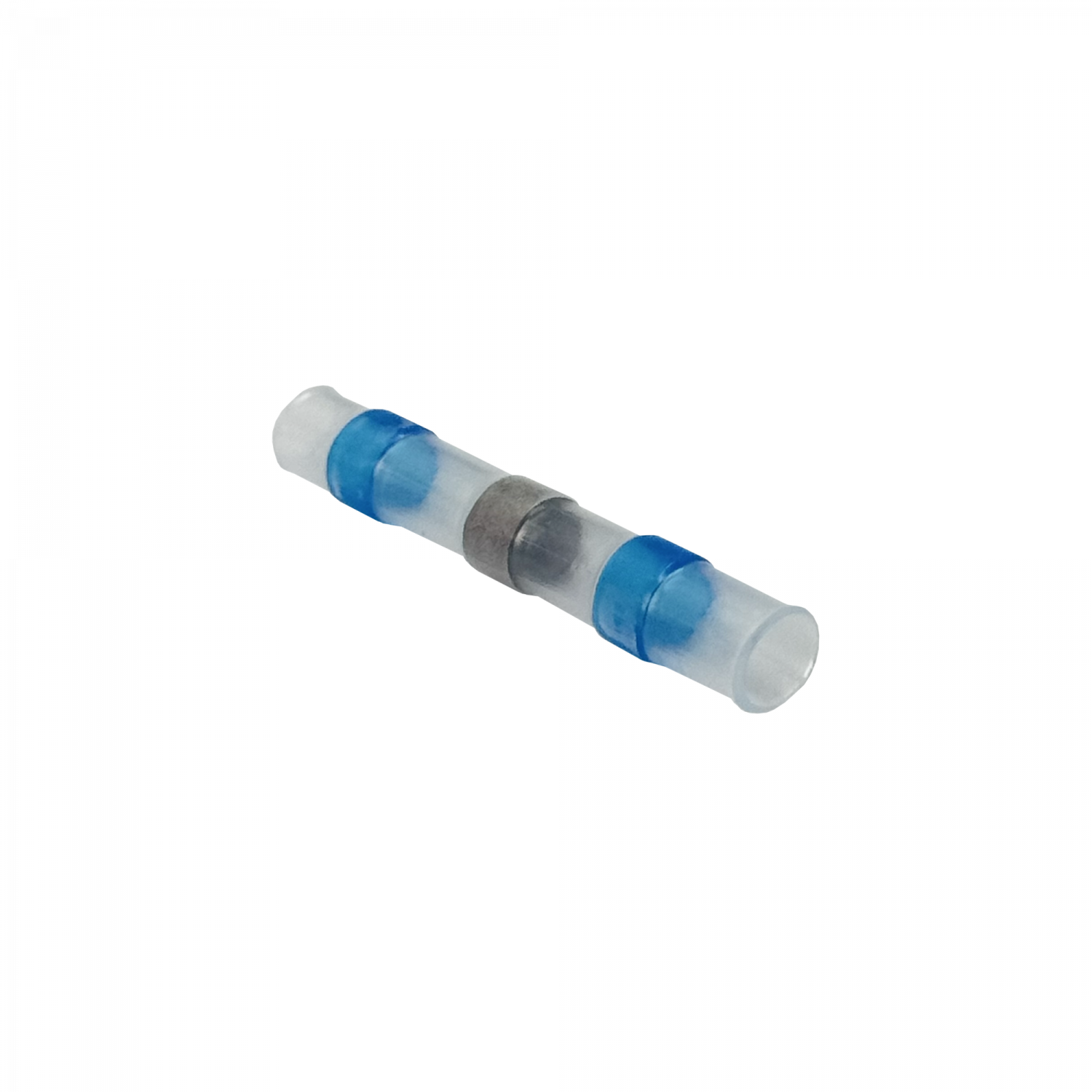 1,5-2,5mm2 Azul Conector Soldable Termosellado IP68 40x4,5mm 16-14AWG 2