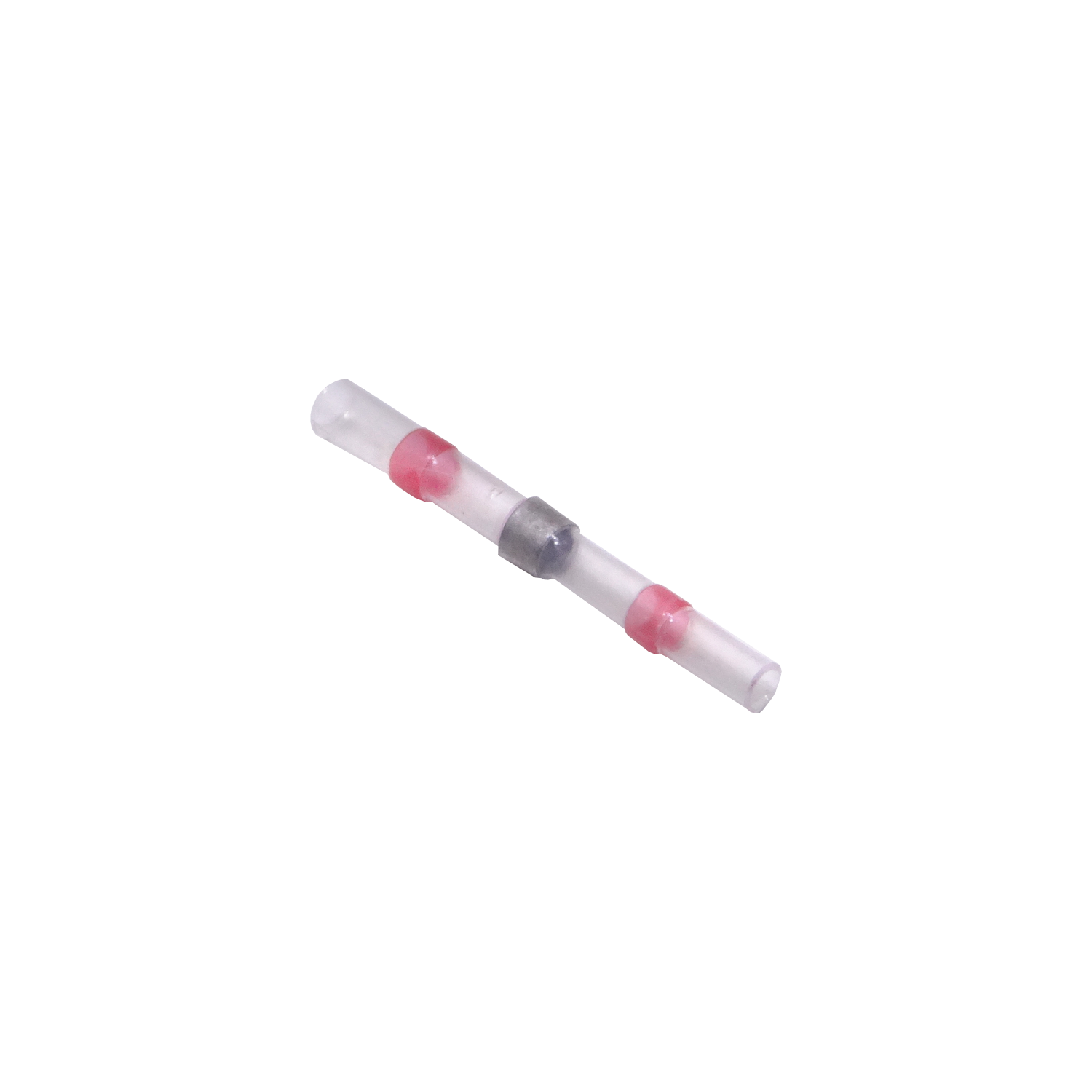 0,5-1,0mm2 Rojo Conector Soldable Termosellado IP68 40x2,7mm 22-18AWG 1