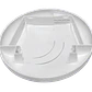 MKTK Redonda Cubierta Plastica Blanca incluida en CAP-LITE - Miniatura 2